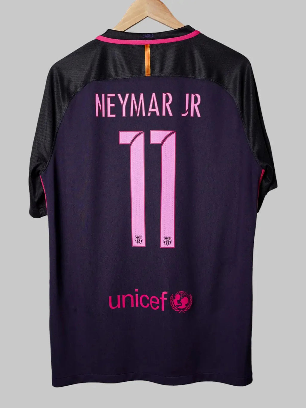 FC Barcelona Away Shirt 2016/17 Neymar Jr #11 (L)