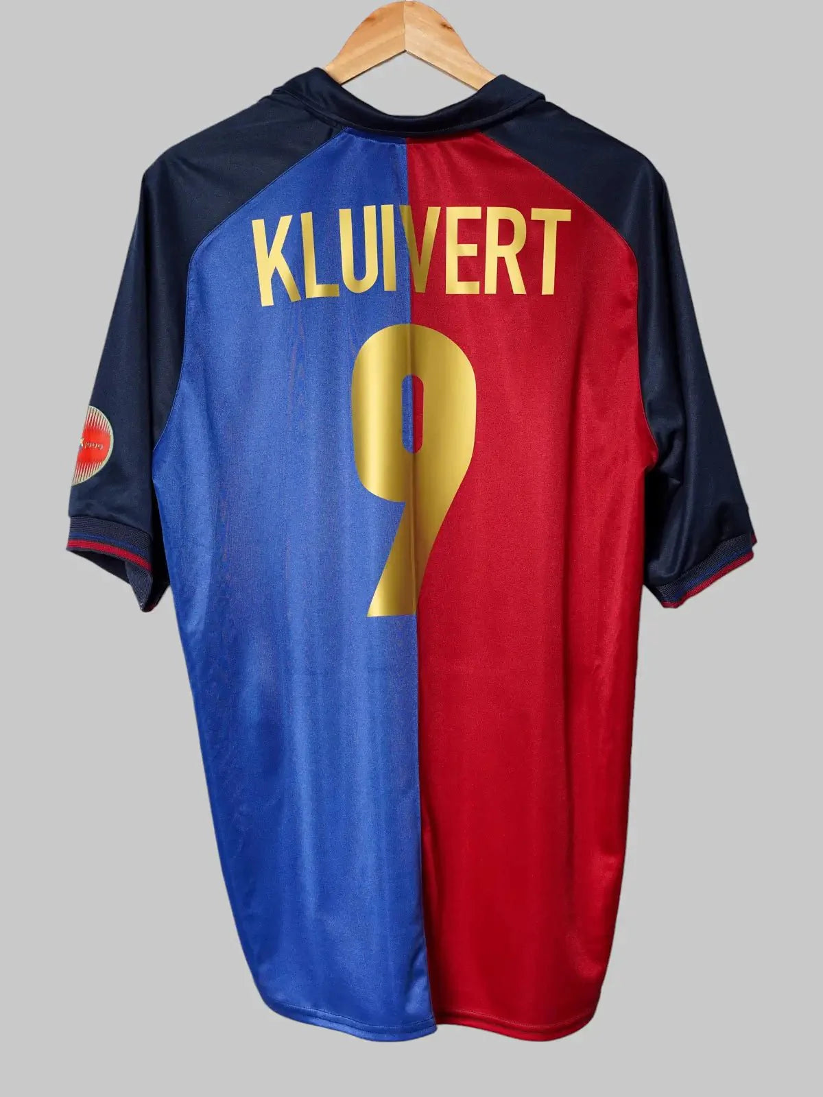 FC Barcelona Home Shirt 1999/00 Kluivert #9 (L)