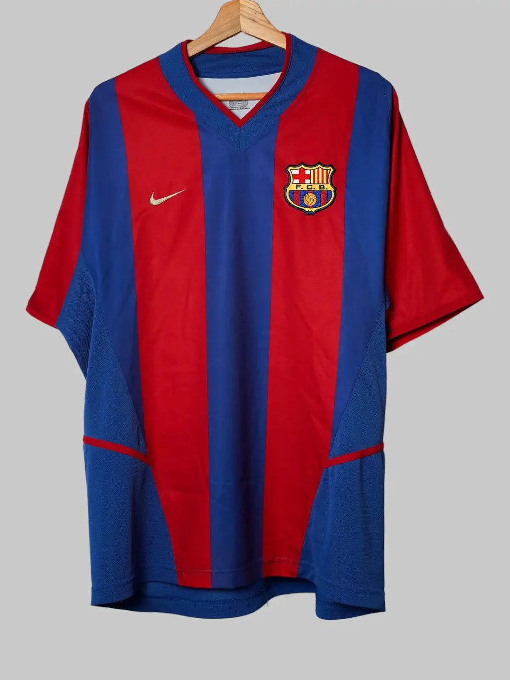 FC Barcelona Home Shirt 2002/3 Riquelme #10 (L)