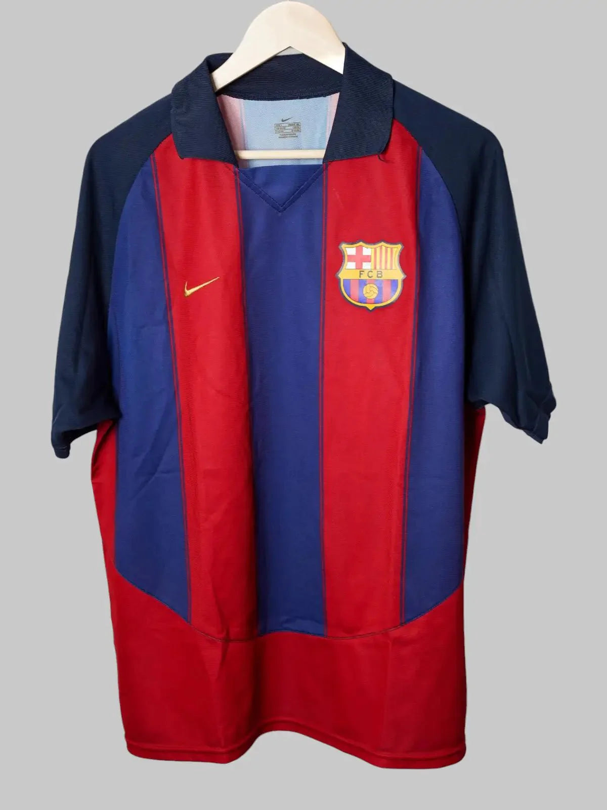 FC Barcelona Home Shirt 2003/04 Saviola #7 (L)