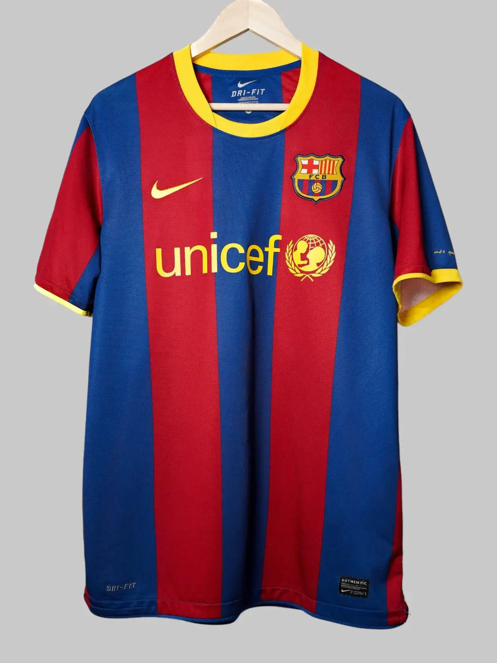 FC Barcelona Home Shirt 2010/11 Messi #10 (L)