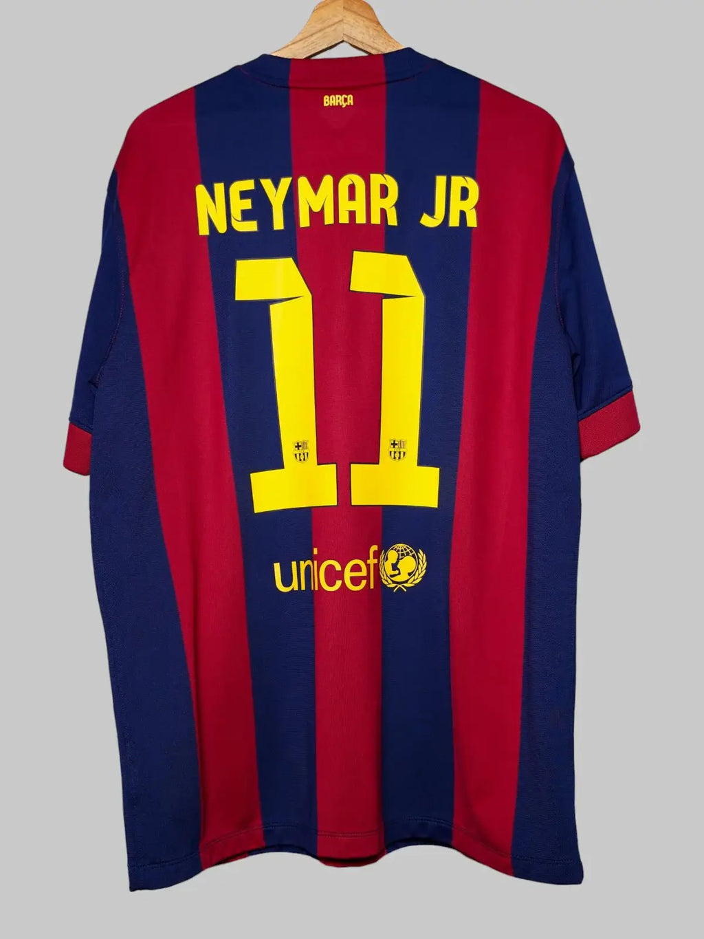 FC Barcelona Home Shirt 2014/15 Neymar Jr #11 (L)