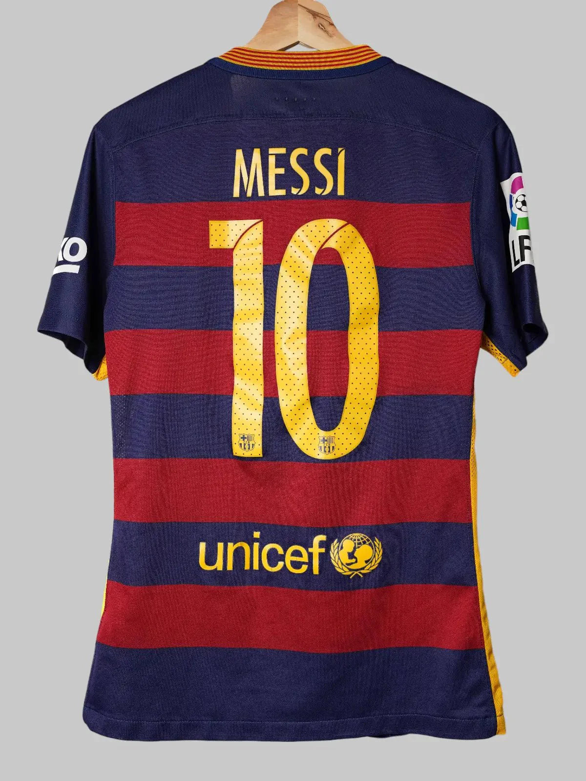 FC Barcelona Home Shirt 2015/16 Player Issue Messi #10 (S)