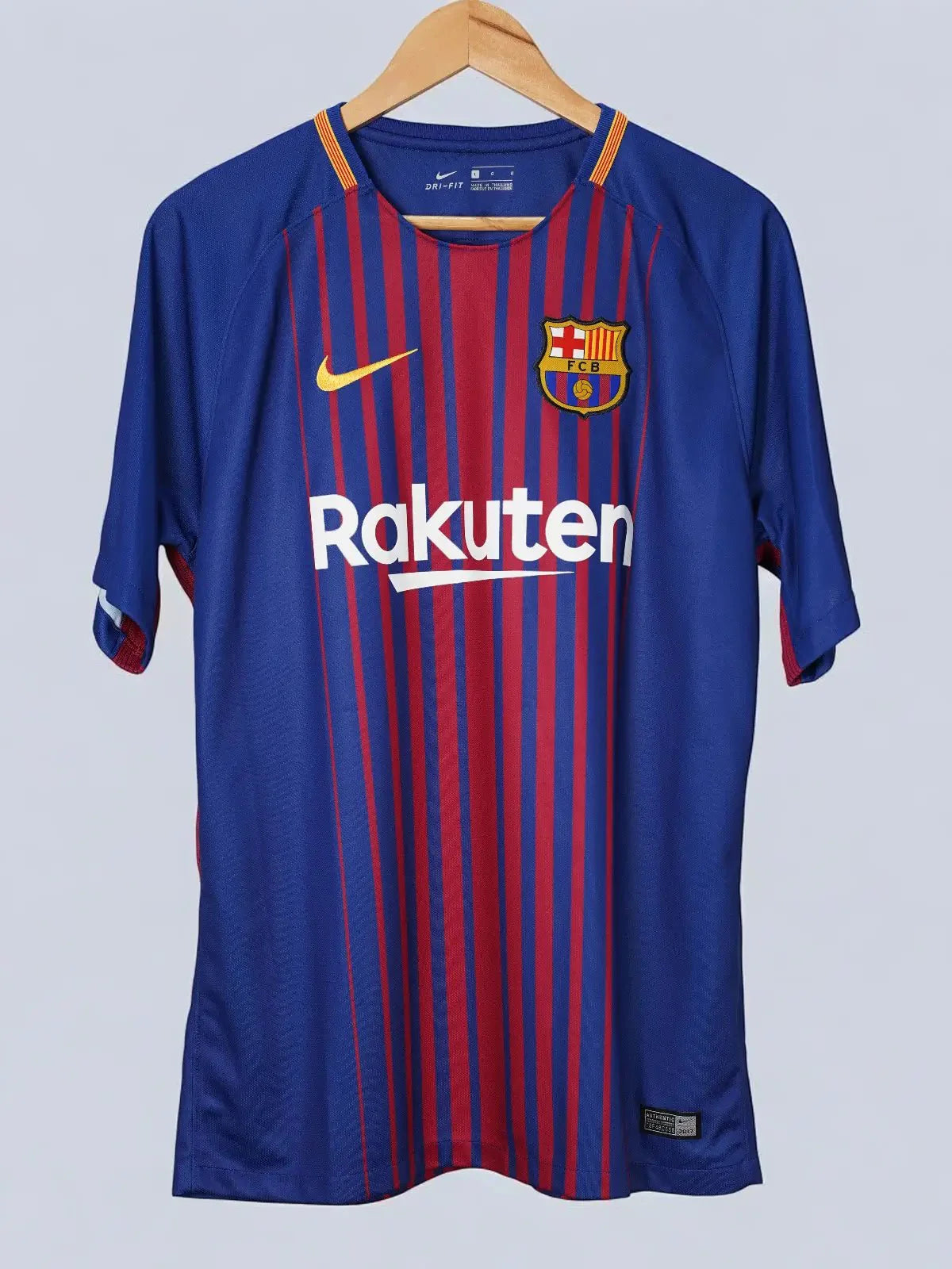 FC Barcelona Home Shirt 2017/18 A.Iniesta #8 (L)