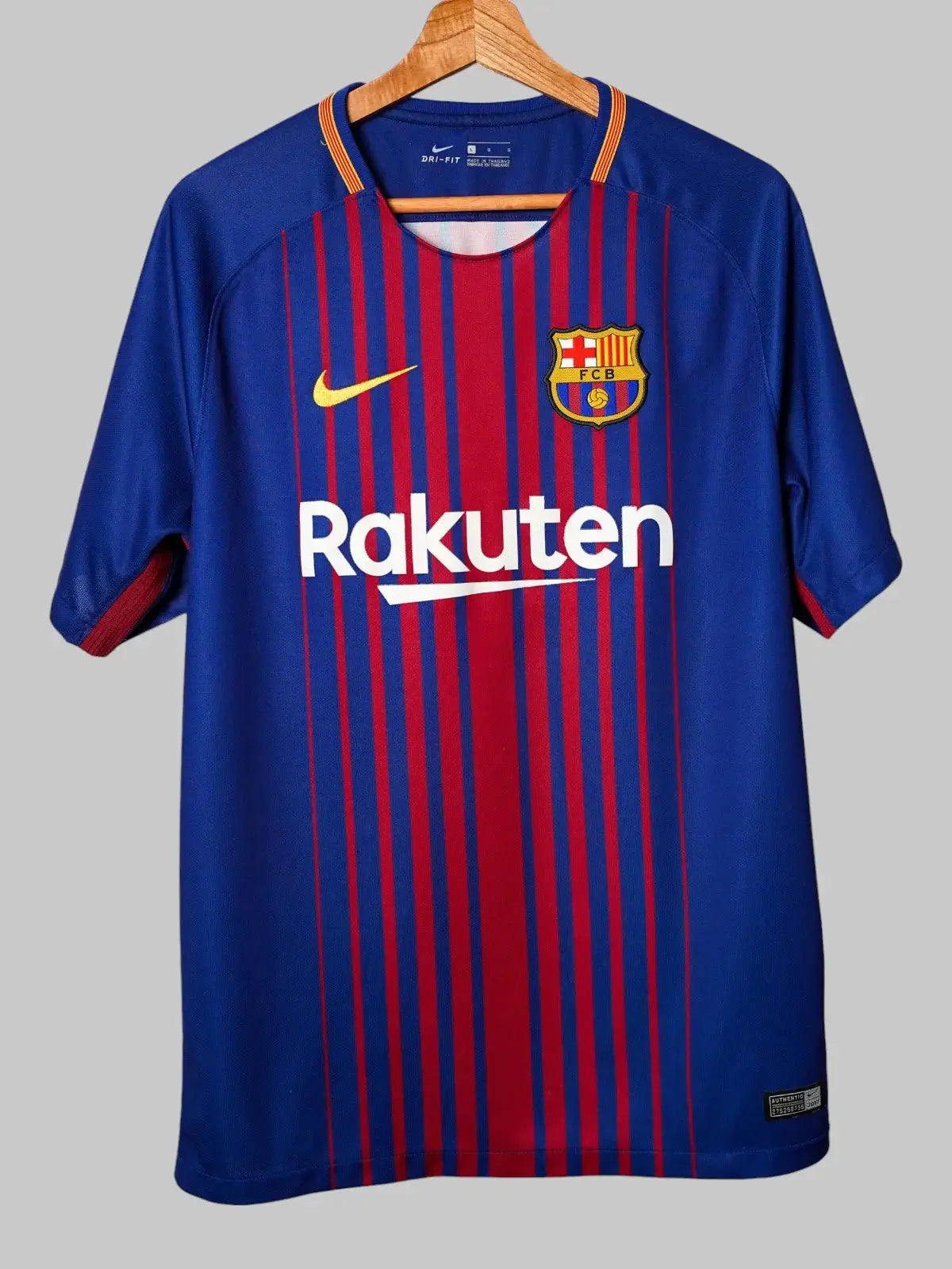 FC Barcelona Home Shirt 2017/18 Messi #10 (L)