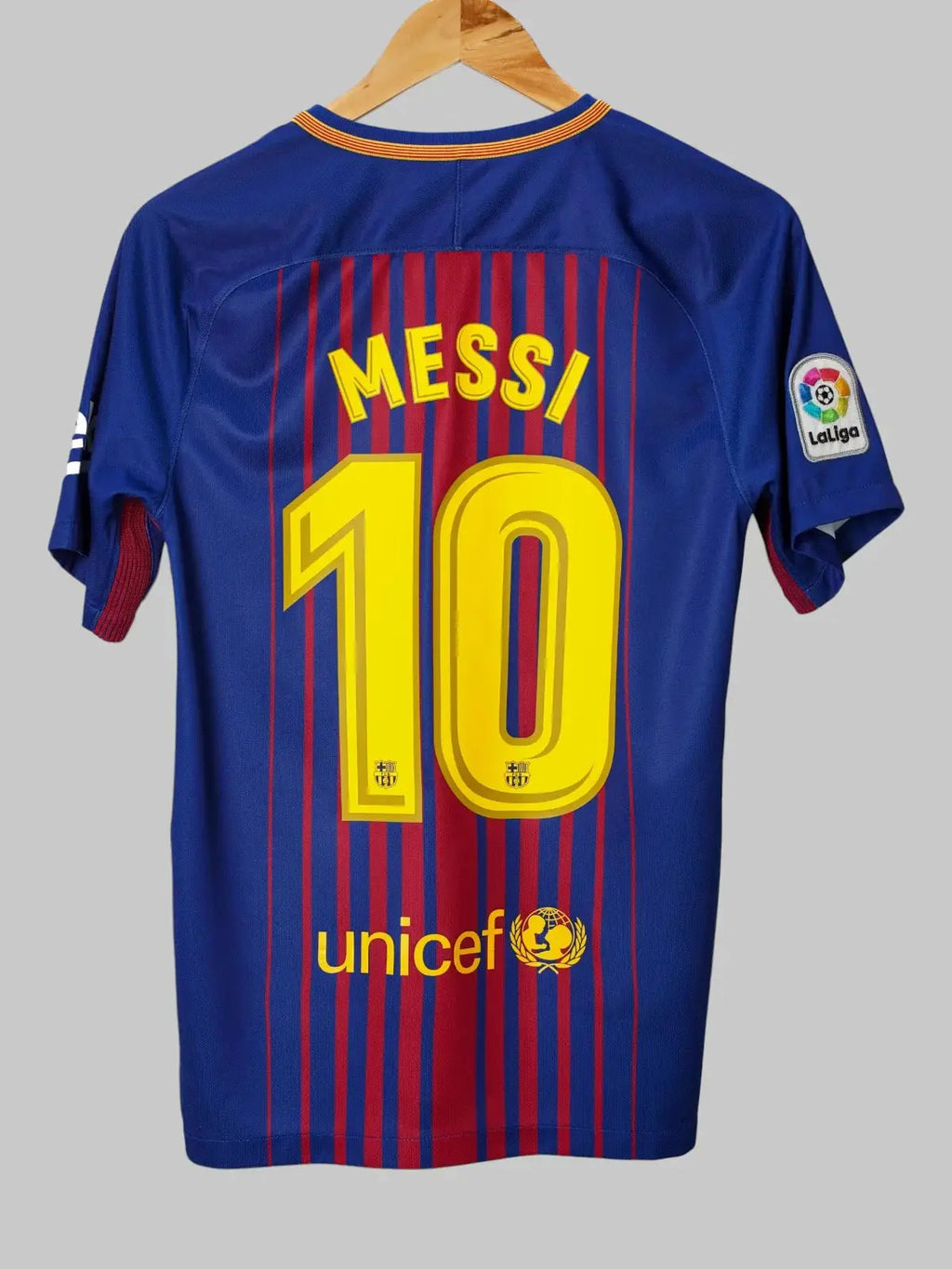 FC Barcelona Home Shirt 2017/18 Messi #10 (S)