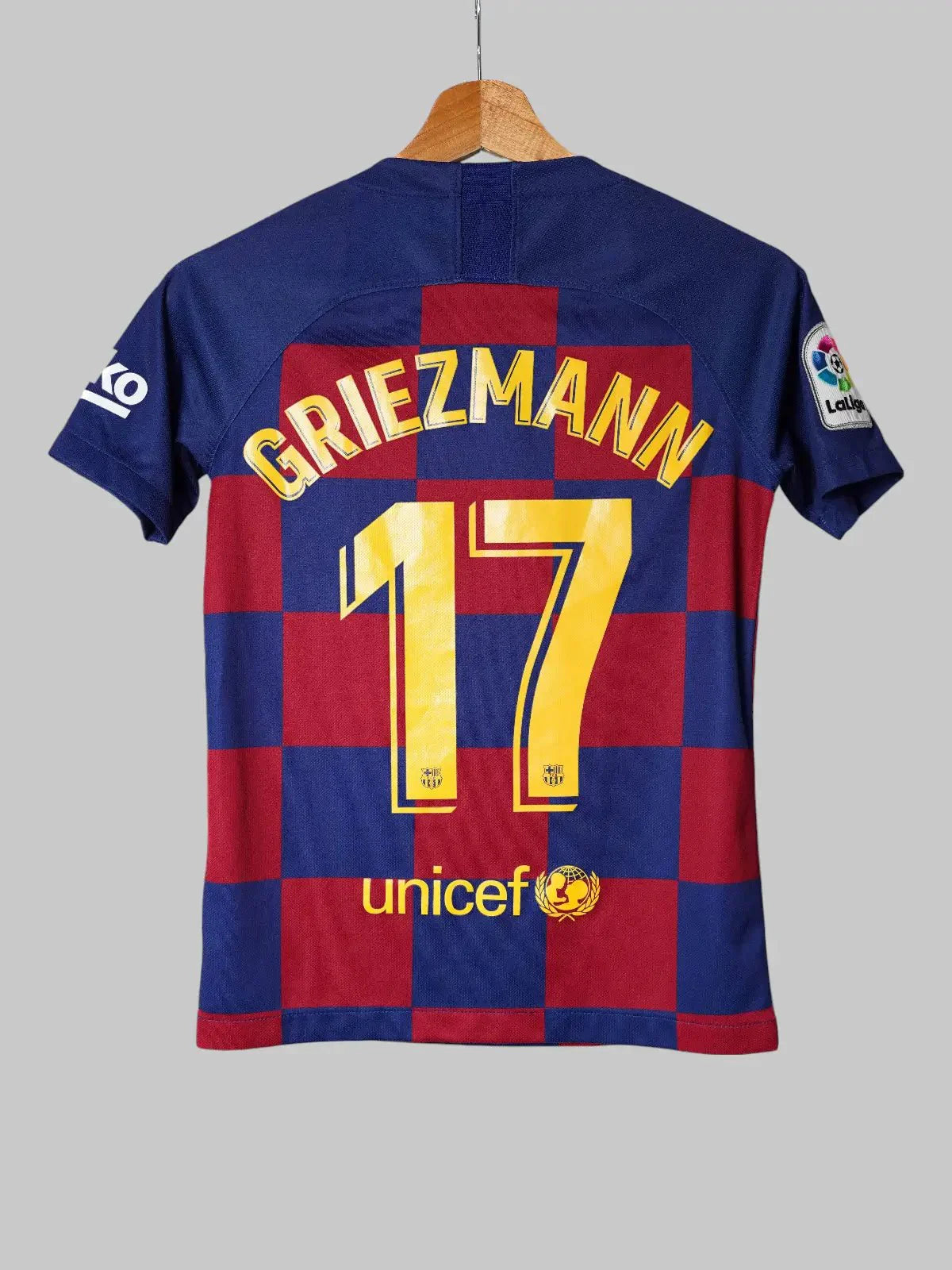 FC Barcelona Home Shirt 2019/20 Griezmann #17 (M Kids)