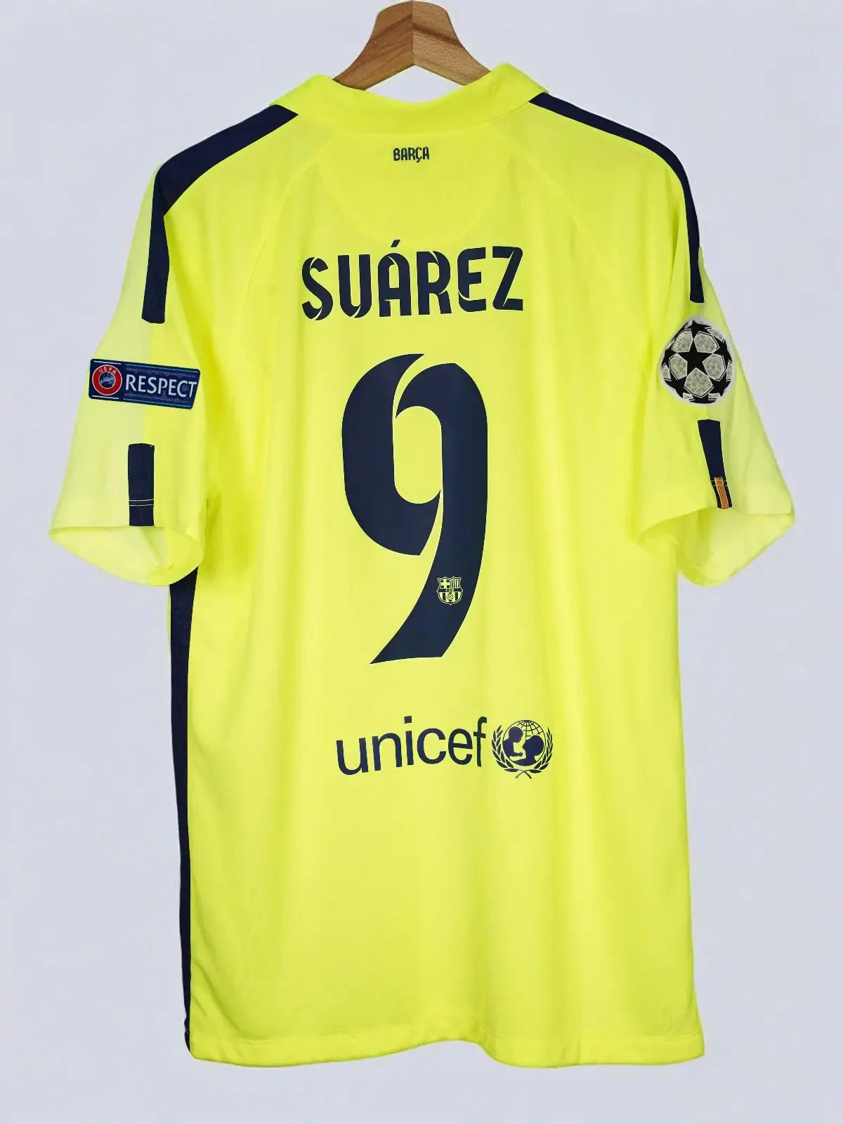 FC Barcelona Third Shirt 2014/15 Suarez #9 (L)