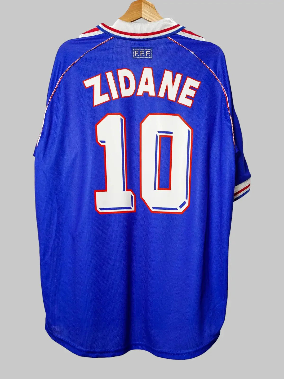 France Home Shirt 1998/99 Zidane #10 (XL)