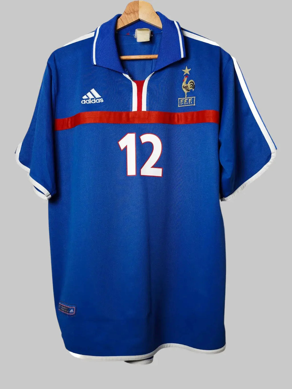 France Home Shirt 2000/1 Henry #12 (L)