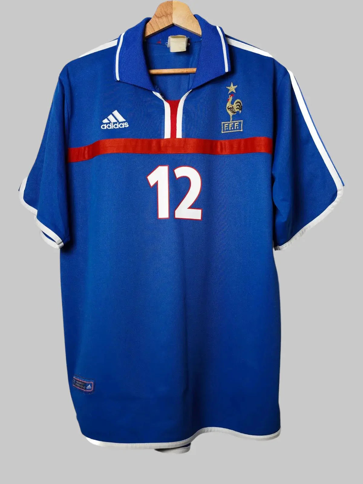 France Home Shirt 2000/1 Henry #12 (L)