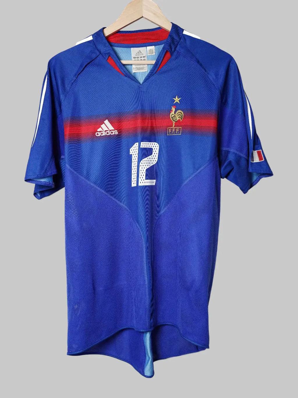 France Home Shirt 2004/6 Henry #12 (M)