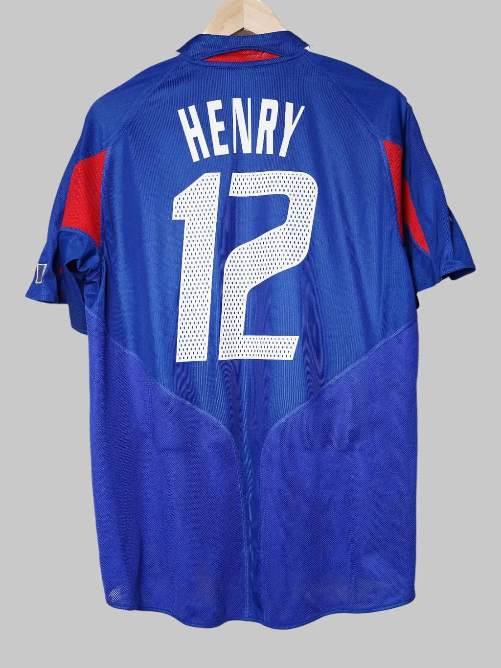 France Home Shirt 2004/6 Henry #12 (M)