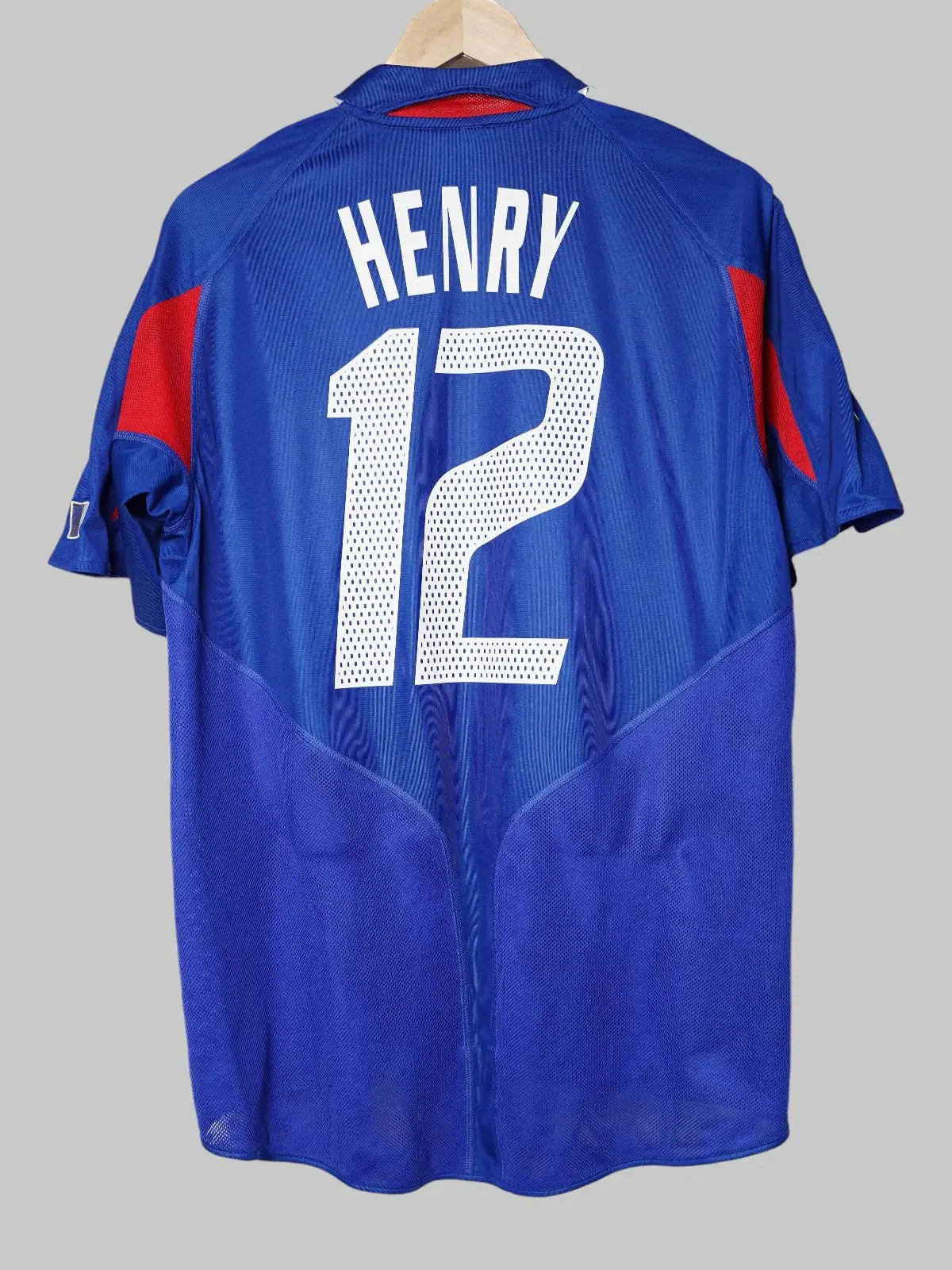 France Home Shirt 2004/6 Henry #12 (M)