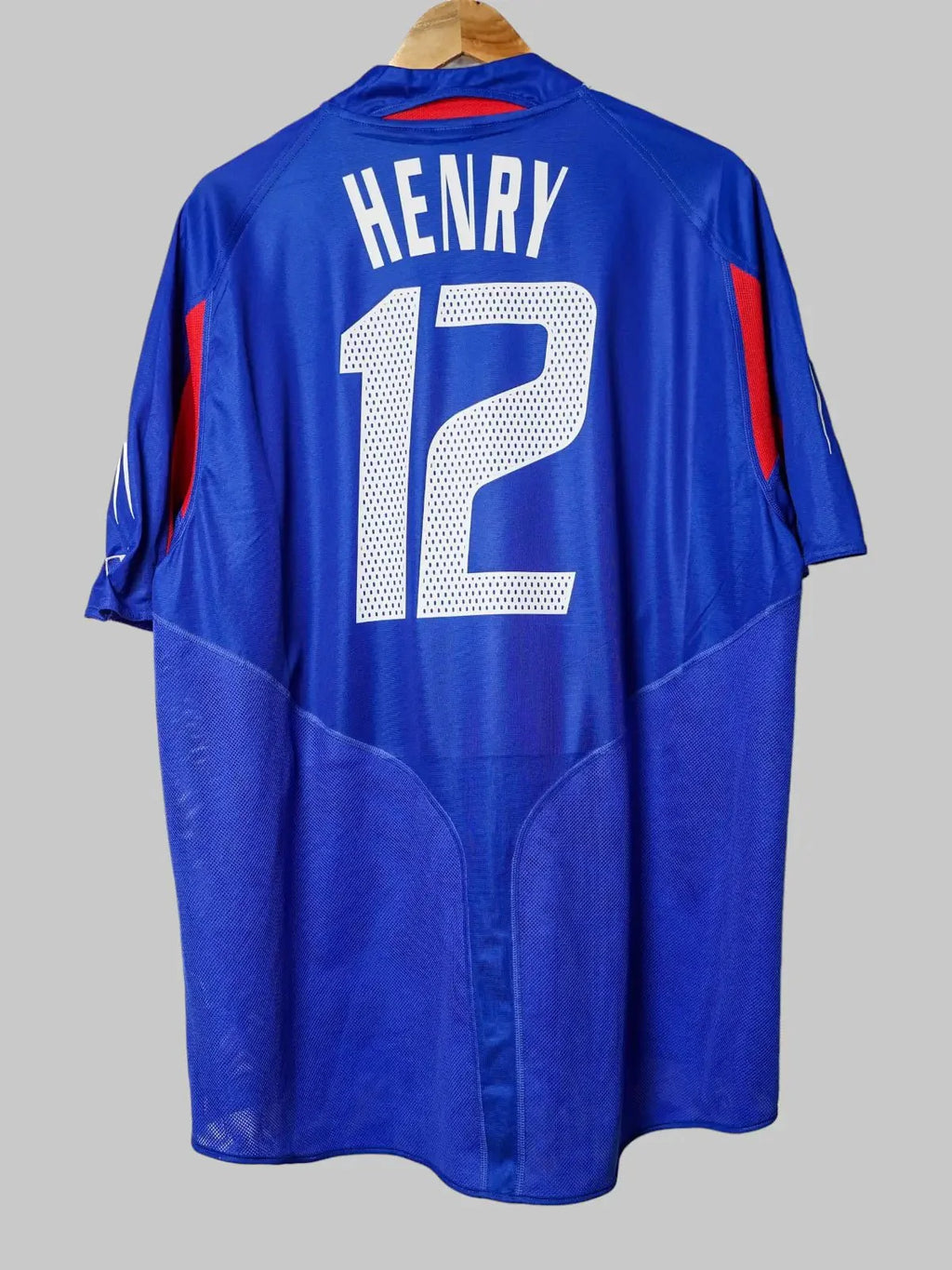 France Home Shirt 2004/6 Henry #12 (XL)