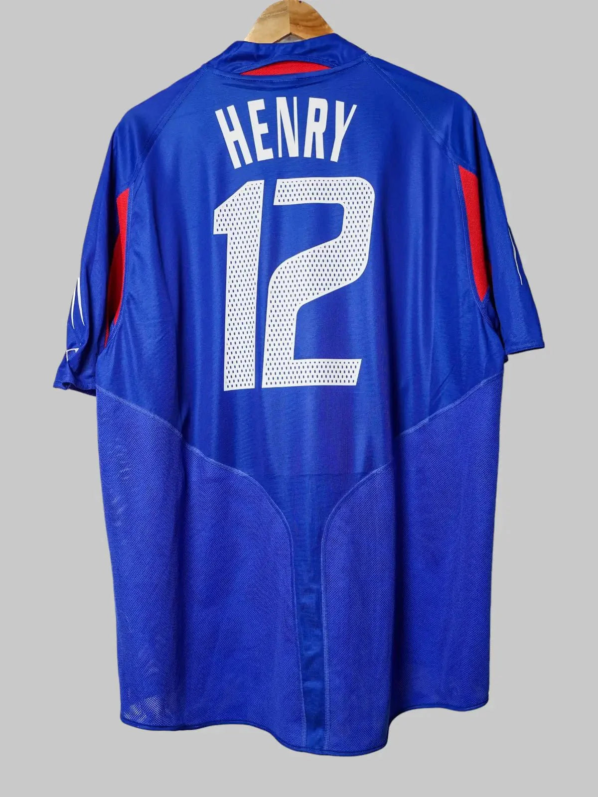 France Home Shirt 2004/6 Henry #12 (XL)