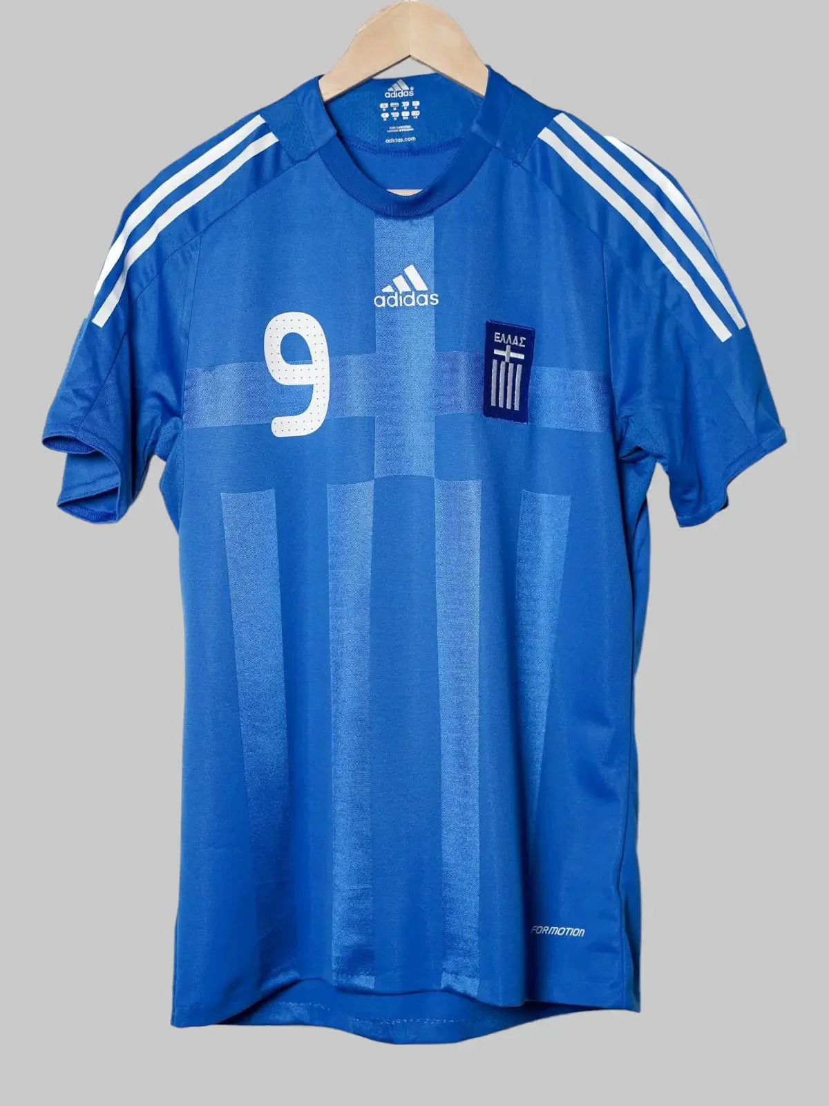 Greece Home Shirt 2008/9 Charisteas #9 Player Issue (M)