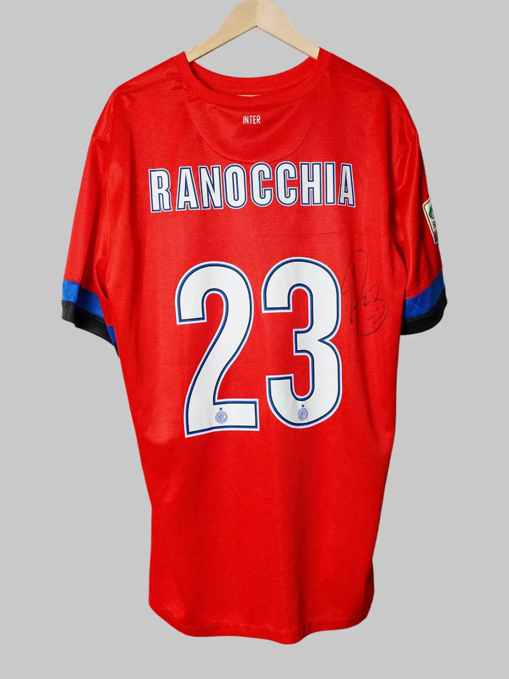 Inter Milan Away Shirt 2012/13 Ranocchia Signed #23 (XXL)