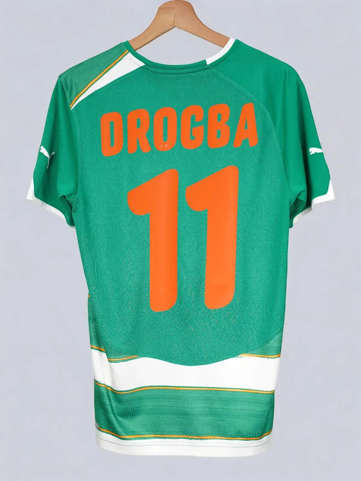 Ivory Coast Away Shirt 2010/11 Drogba #11 (S)