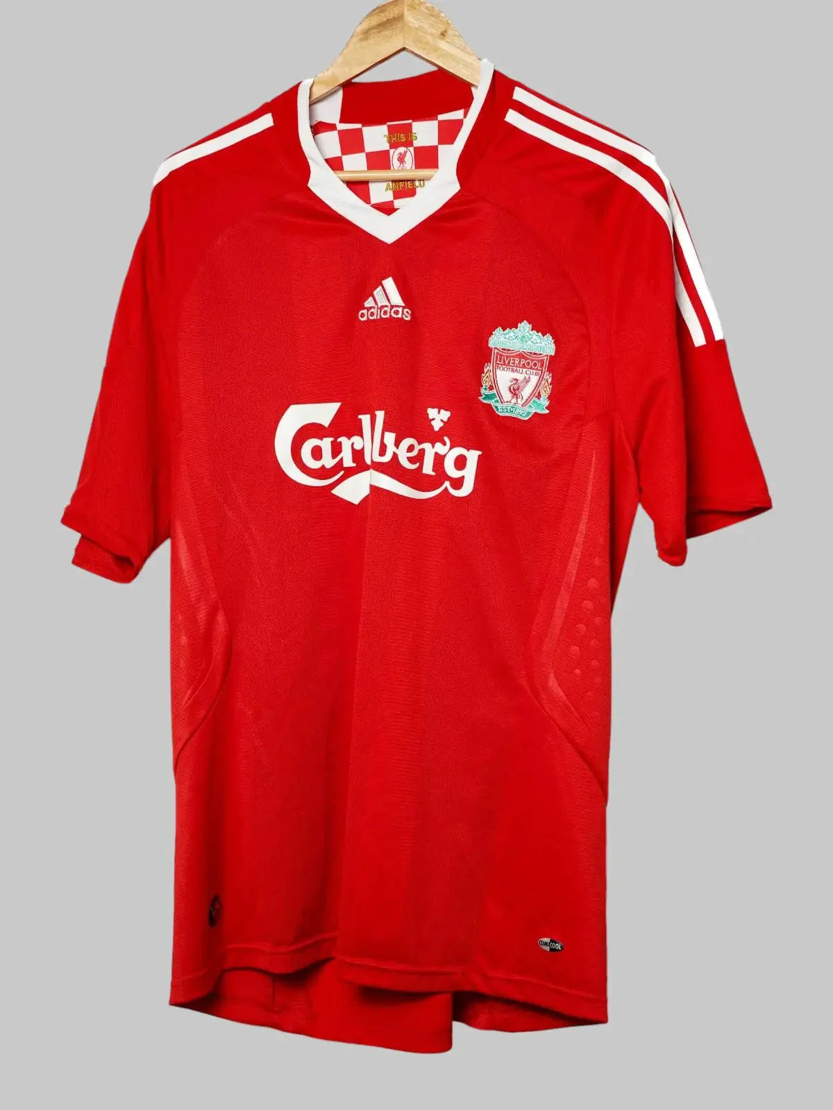 Liverpool Home Shirt 2008/09 Gerrard #8 (L)