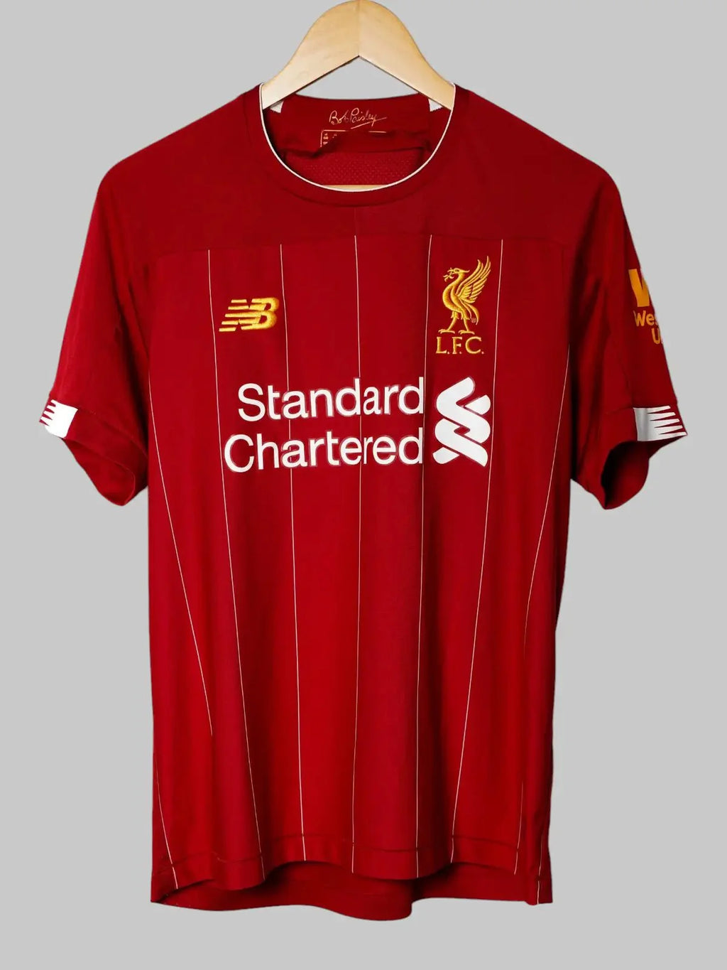 Liverpool Home Shirt 2019/20 Virgil #4 (M)
