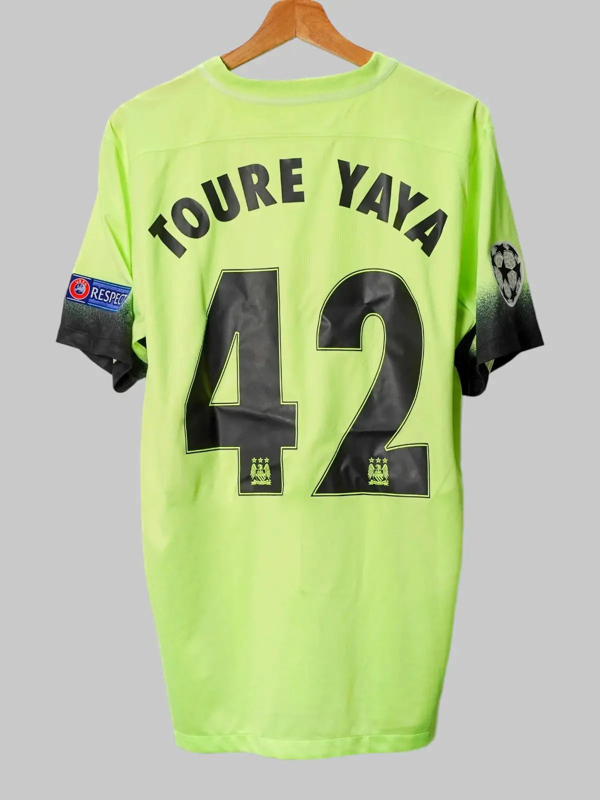 Manchester City Third Shirt 2015/16 Toure Yaya # 42 (M)