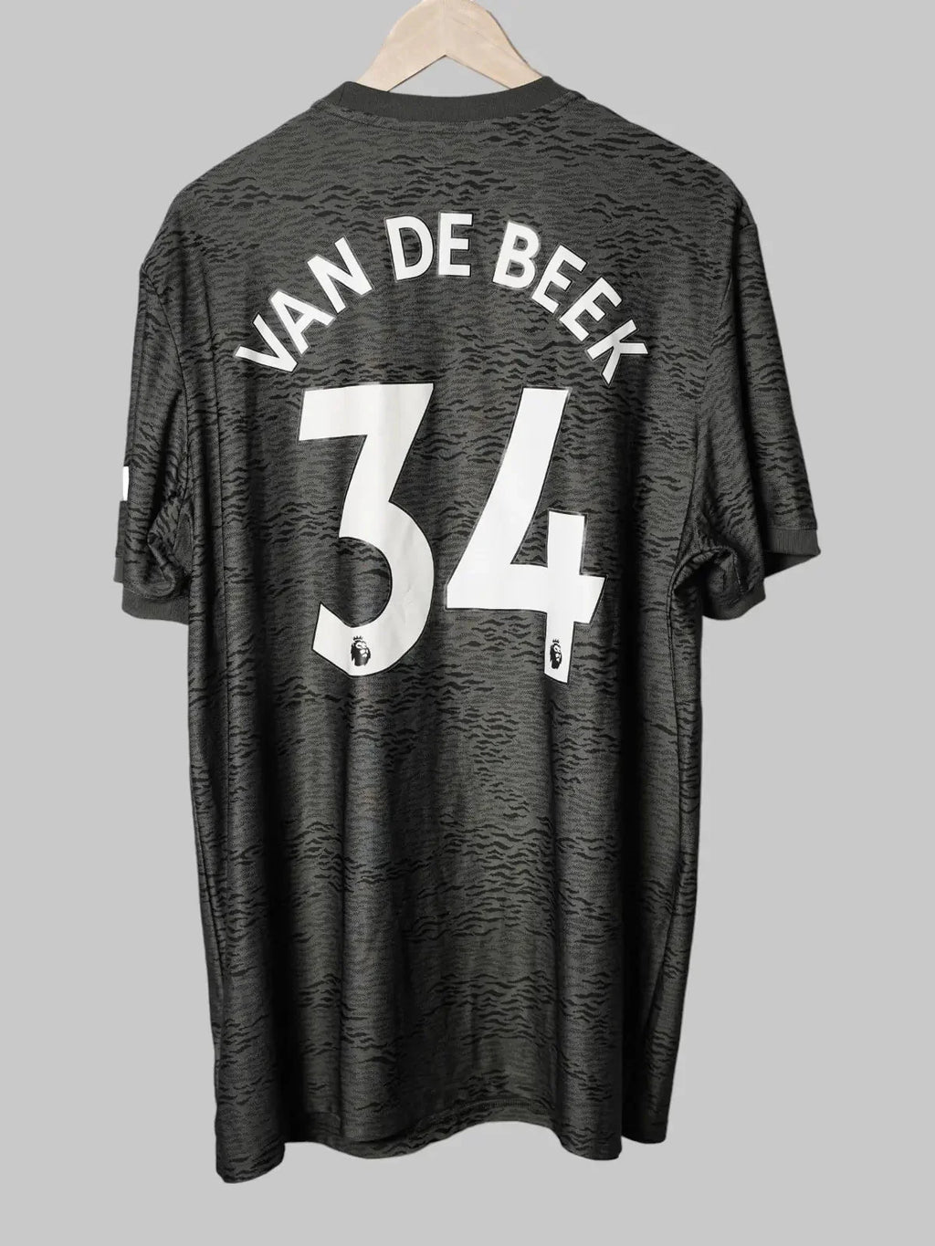 Manchester United Away Shirt 2020/21 Van de Beek #34 (XXL)
