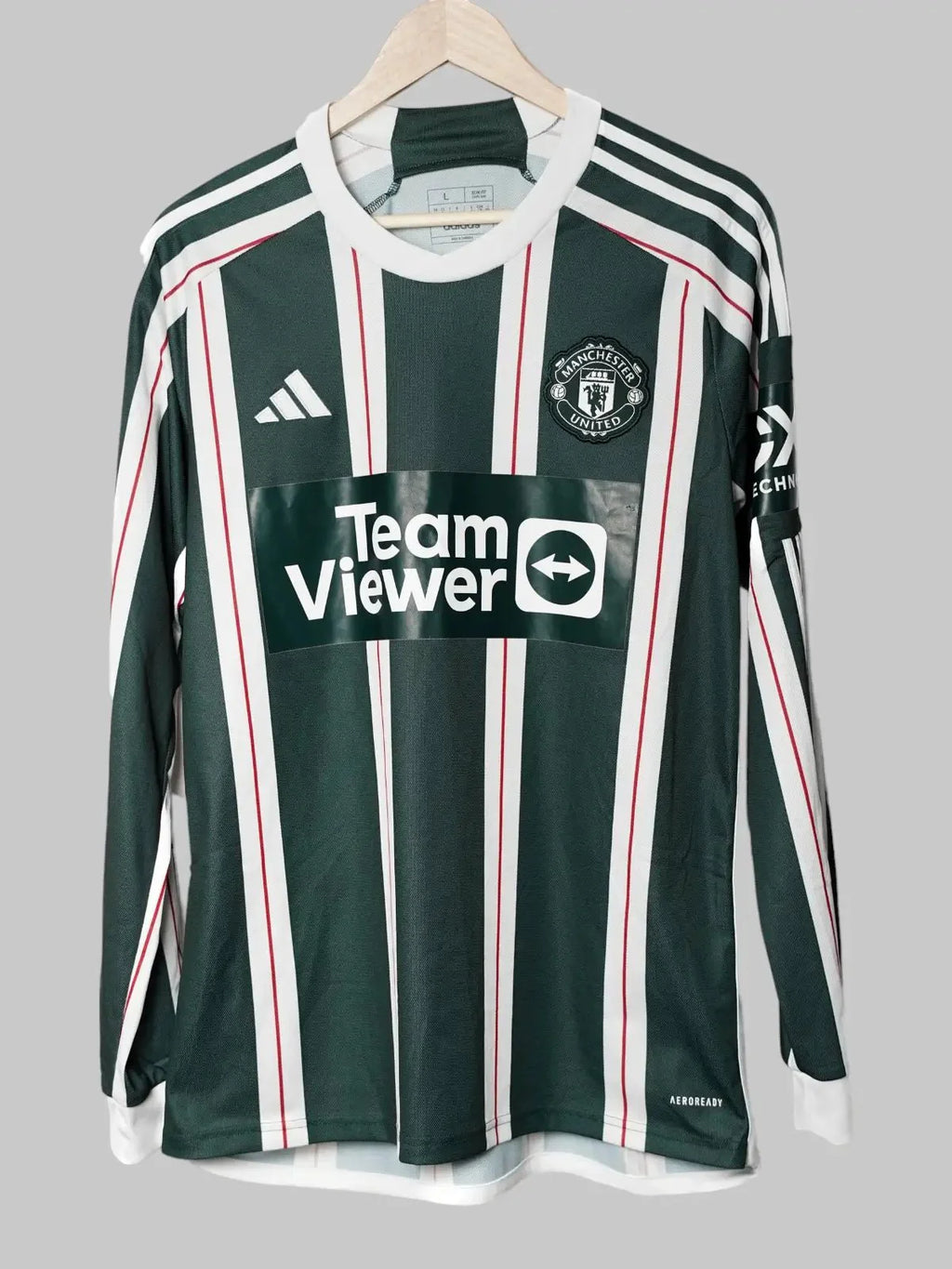 Manchester United Away Shirt L/S 2023/24 B.Fernandes #8 (XL)