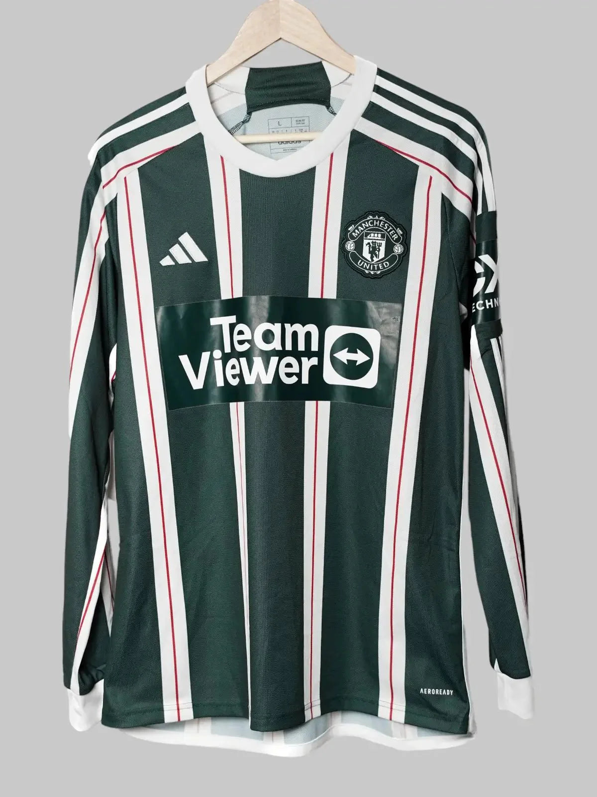 Manchester United Away Shirt L/S 2023/24 B.Fernandes #8 (XL)