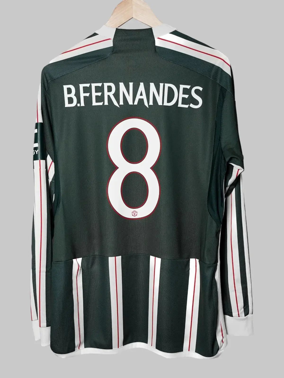 Manchester United Away Shirt L/S 2023/24 B.Fernandes #8 (XL)