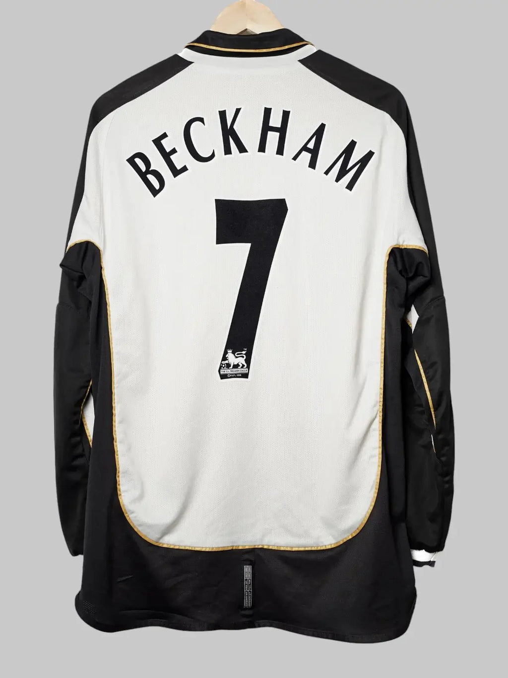 Manchester United Away Shirt L/S Reversible 2001/2 Beckham #7 (L)