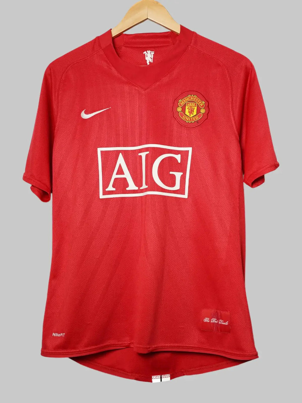 Manchester United Home Shirt 2007/9 Ronaldo #7 (M)