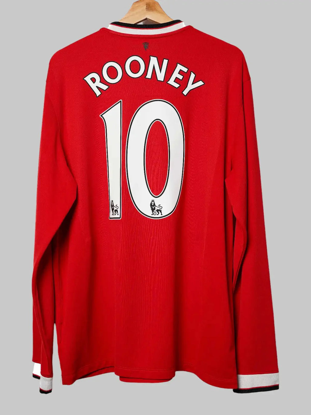 Manchester United Home Shirt L/S 2014/15 Rooney #10 (XL)