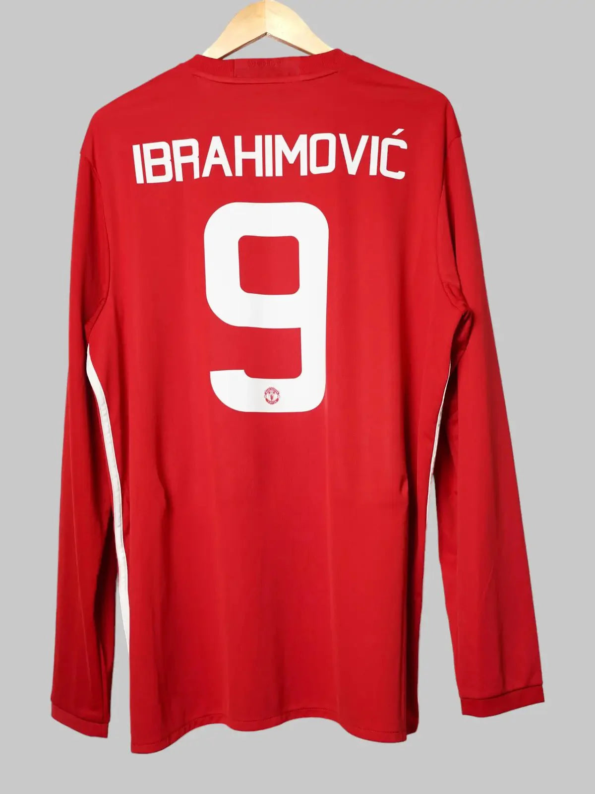Manchester United Home Shirt L/S 2016/17 Ibrahimovic #9 (XL)