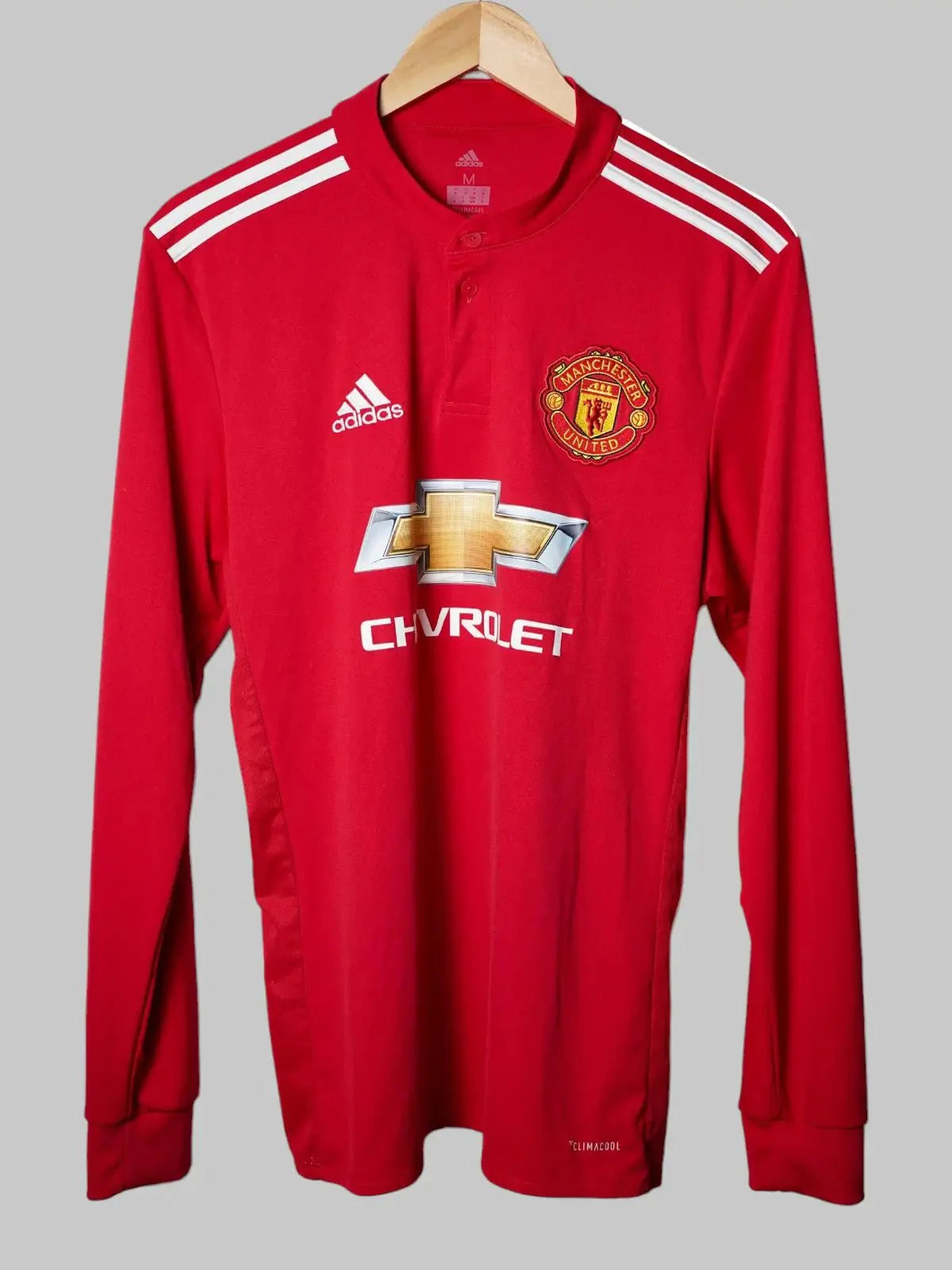 Manchester United Home Shirt L/S 2017/18 Ibrahimovic #9 (M)