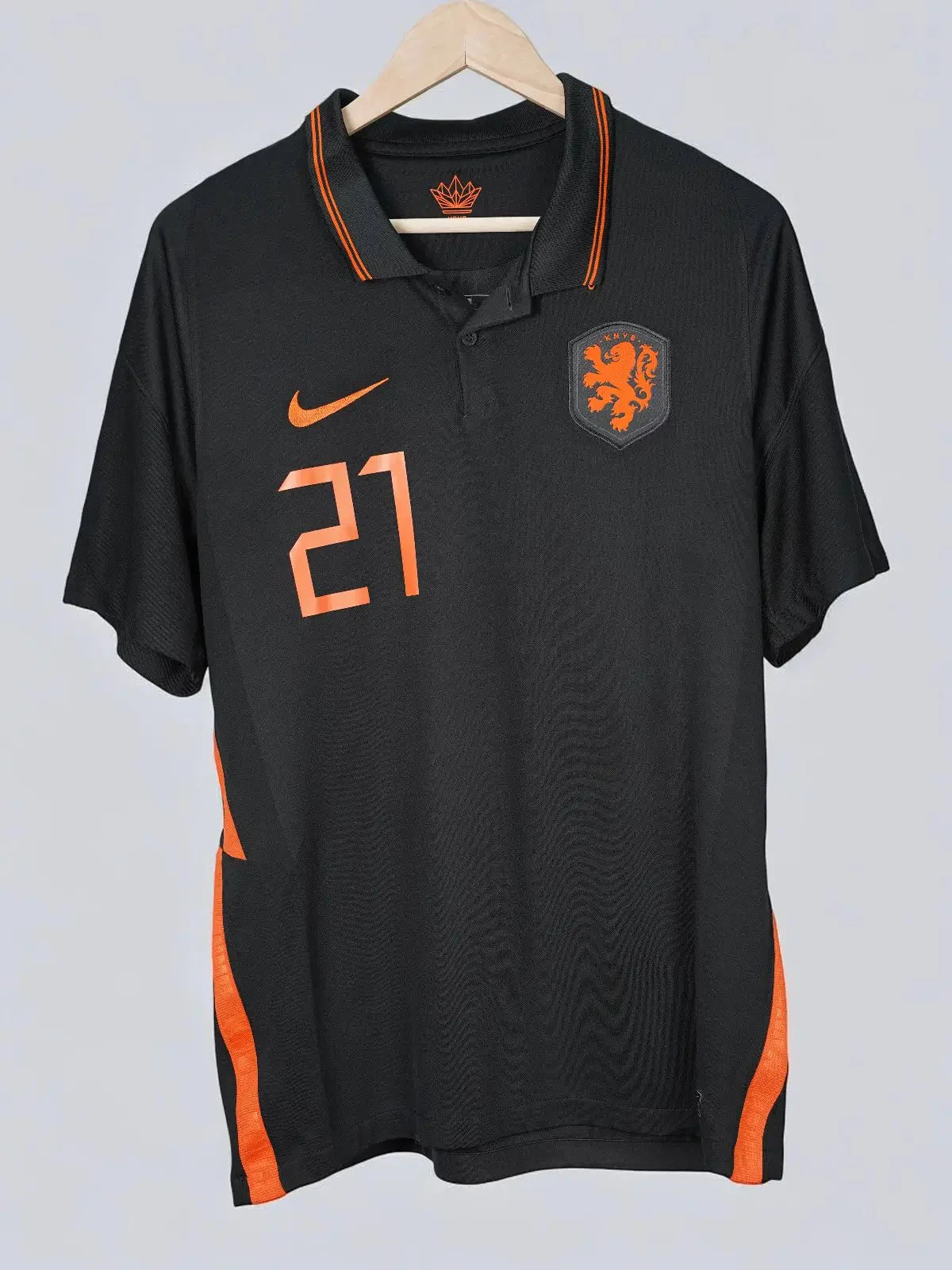 Netherlands Away Shirt 2020/21 F. De Jong #21 (L)