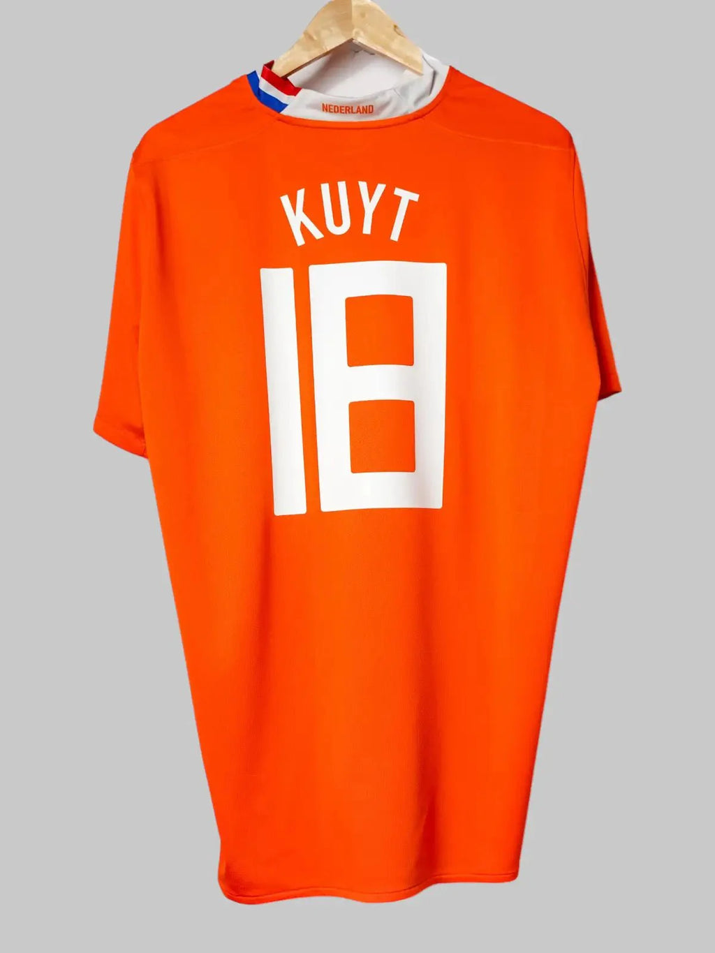 Netherlands Home Shirt 2008/9 Kuyt #18 (XL)