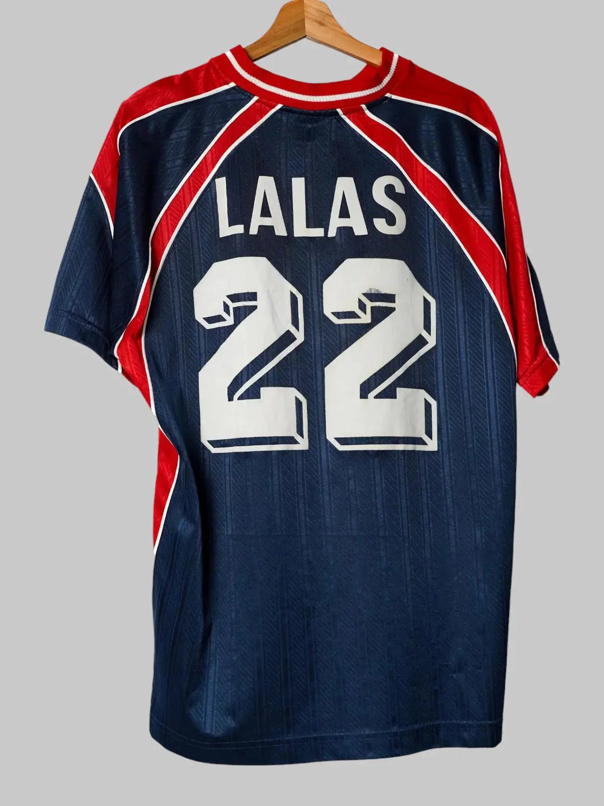 New England Revolution Home Shirt 1997/99 Lalas #22 (S)