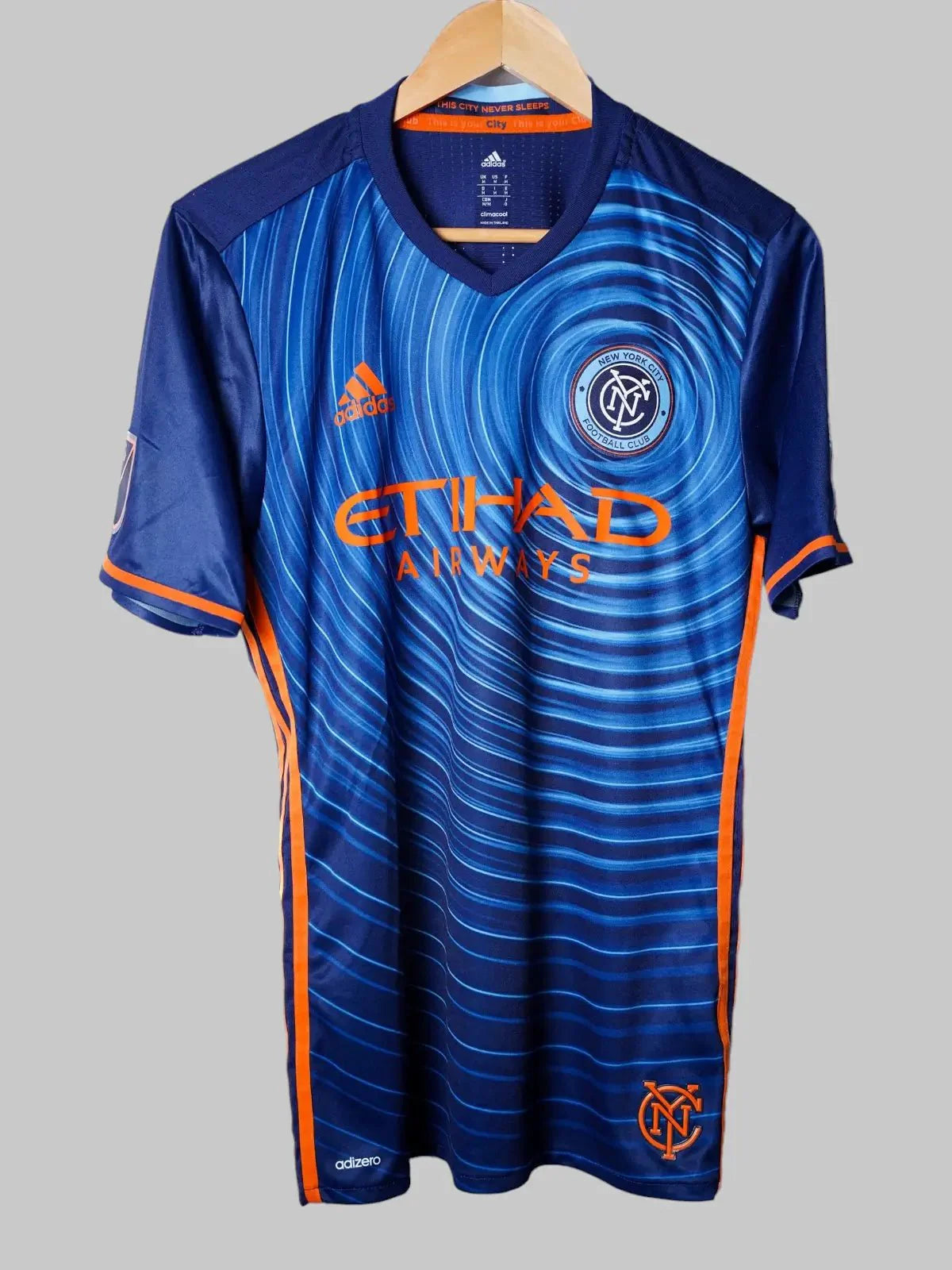New York City Away Shirt Player Issue 2016/17 David Villa #7 (M)