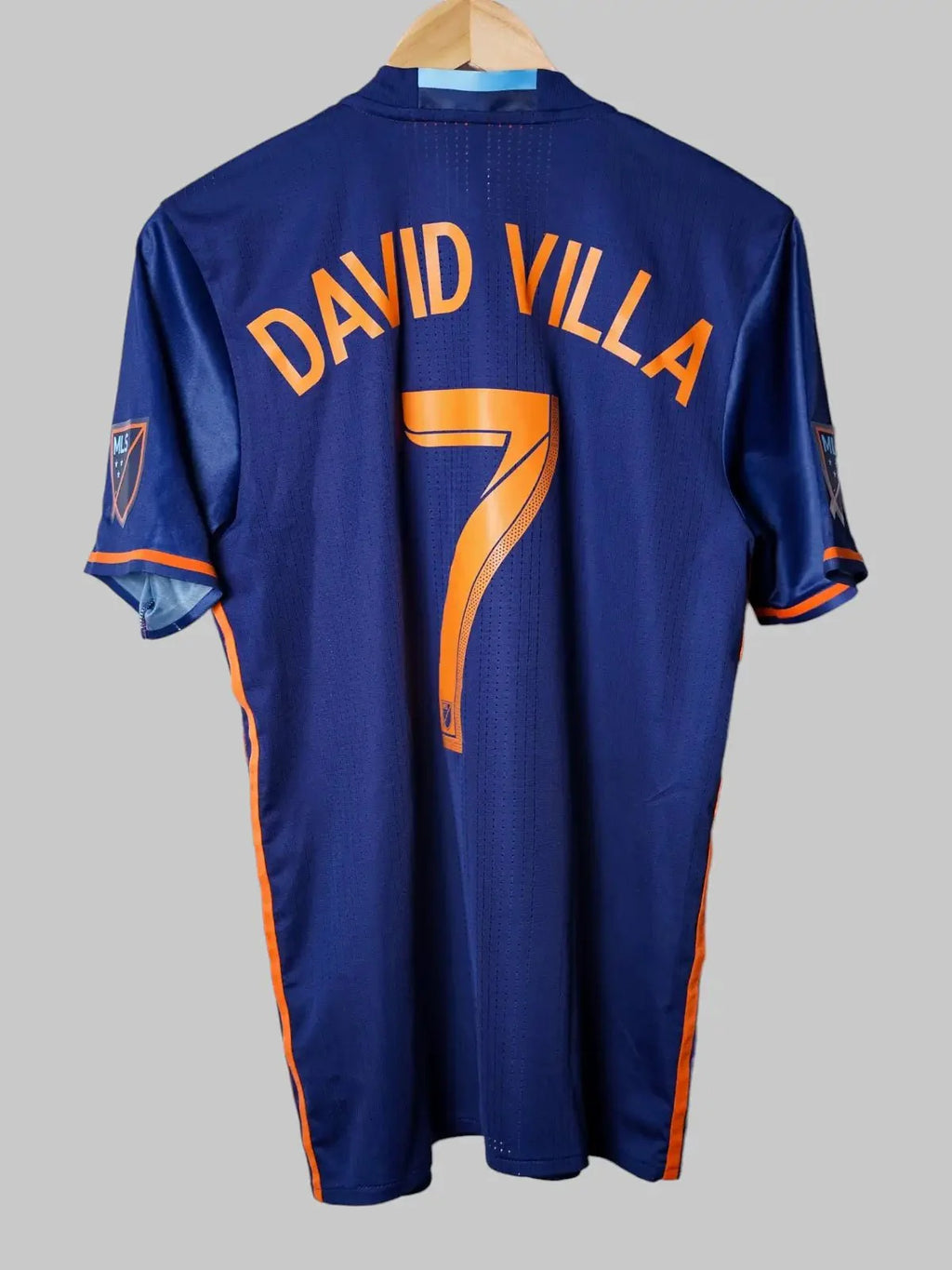 New York City Away Shirt Player Issue 2016/17 David Villa #7 (M)