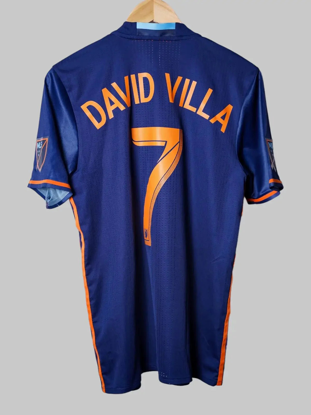 New York City Away Shirt Player Issue 2016/17 David Villa #7 (M)
