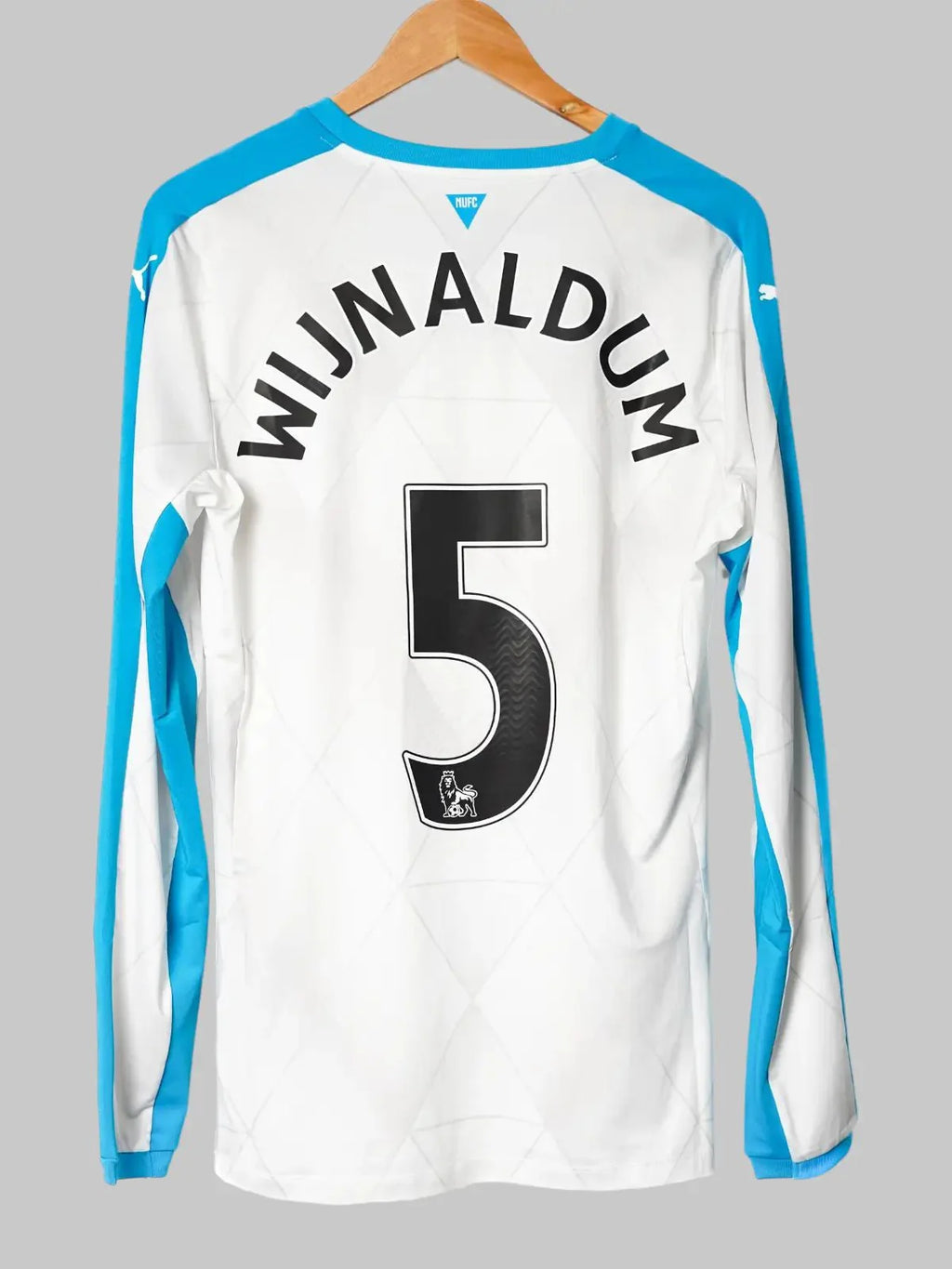 Newcastle United Away Shirt 2015/16 Wijnaldum #5 L/S Player Issue BNWT (XL)