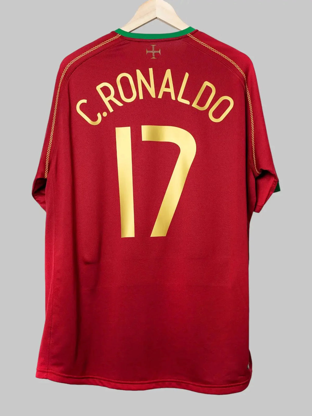 Portugal Home Shirt 2006/07 C.Ronaldo #17 (XL)
