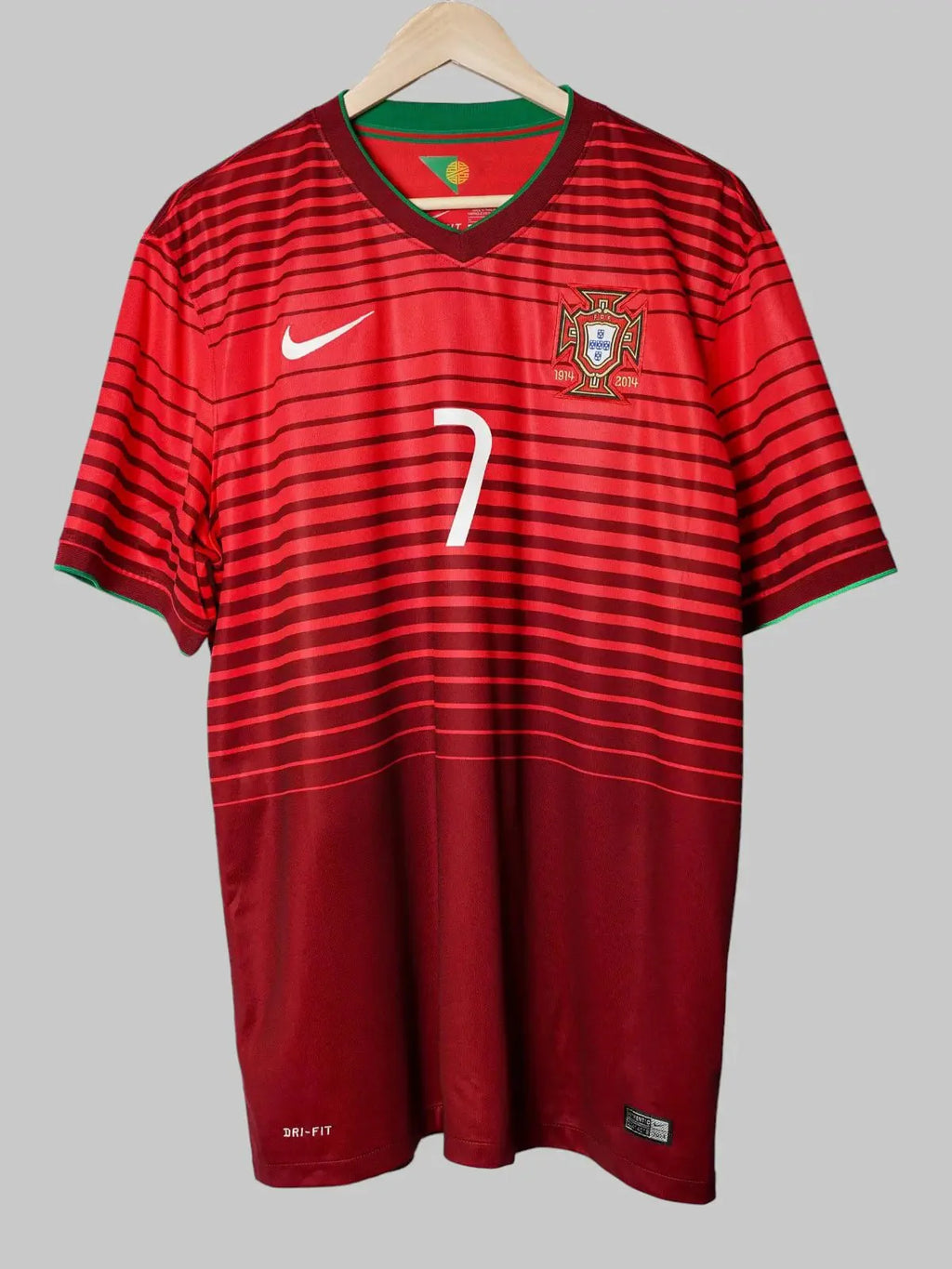 Portugal Home Shirt 2014/15 Ronaldo #7 (XL)