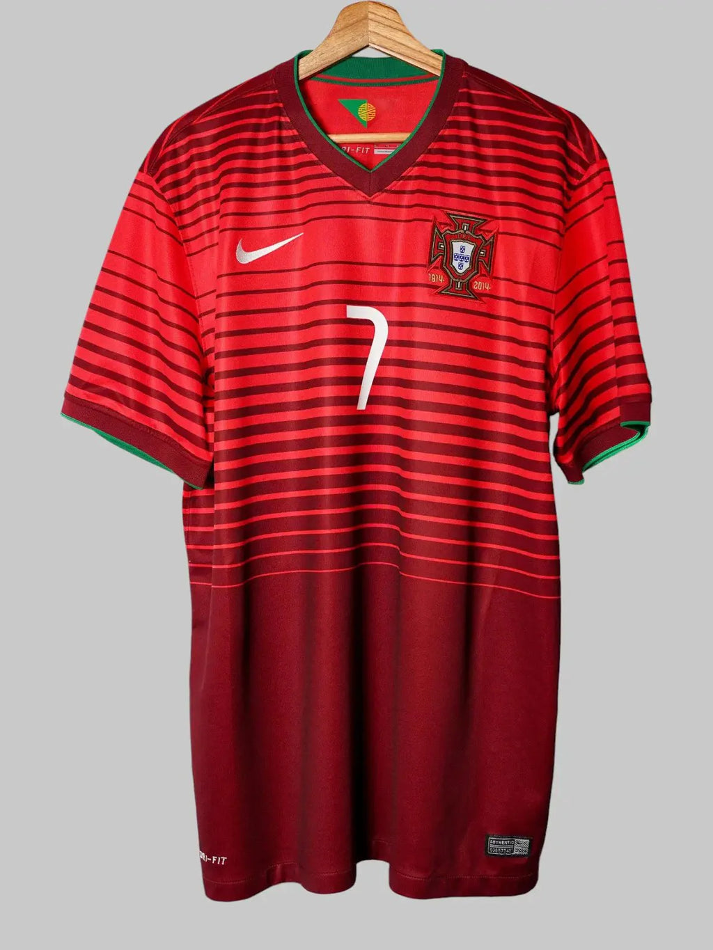 Portugal Home Shirt 2014/15 Ronaldo #7 (XL)
