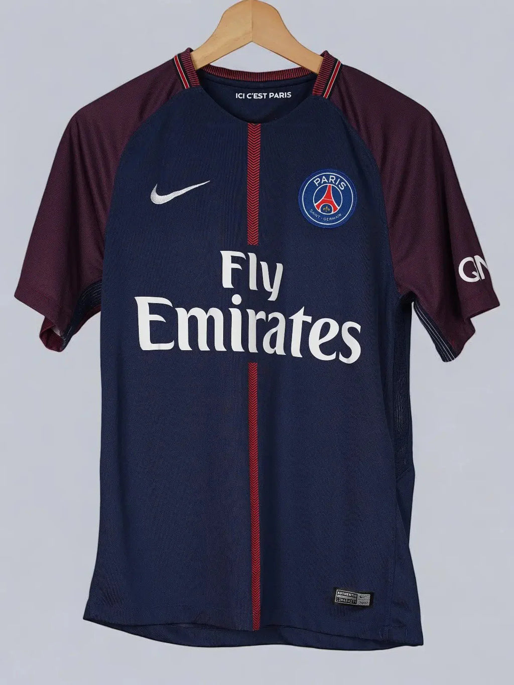 PSG Home Shirt 2017/18 Neymar Jr #10 (S)