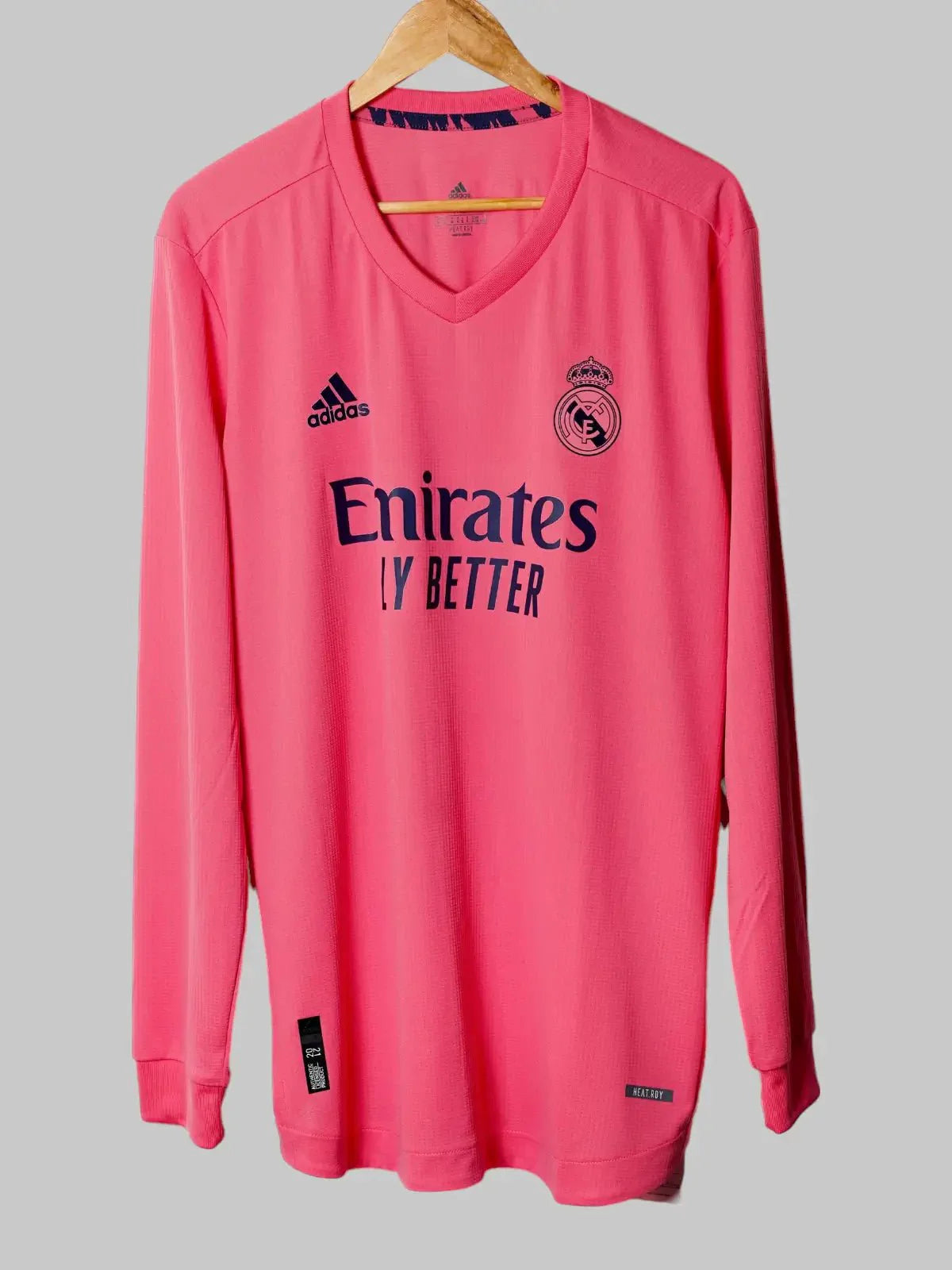 Real Madrid Away Shirt L/S 2020/21 Vini Jr. #20 Player Issue (XL)