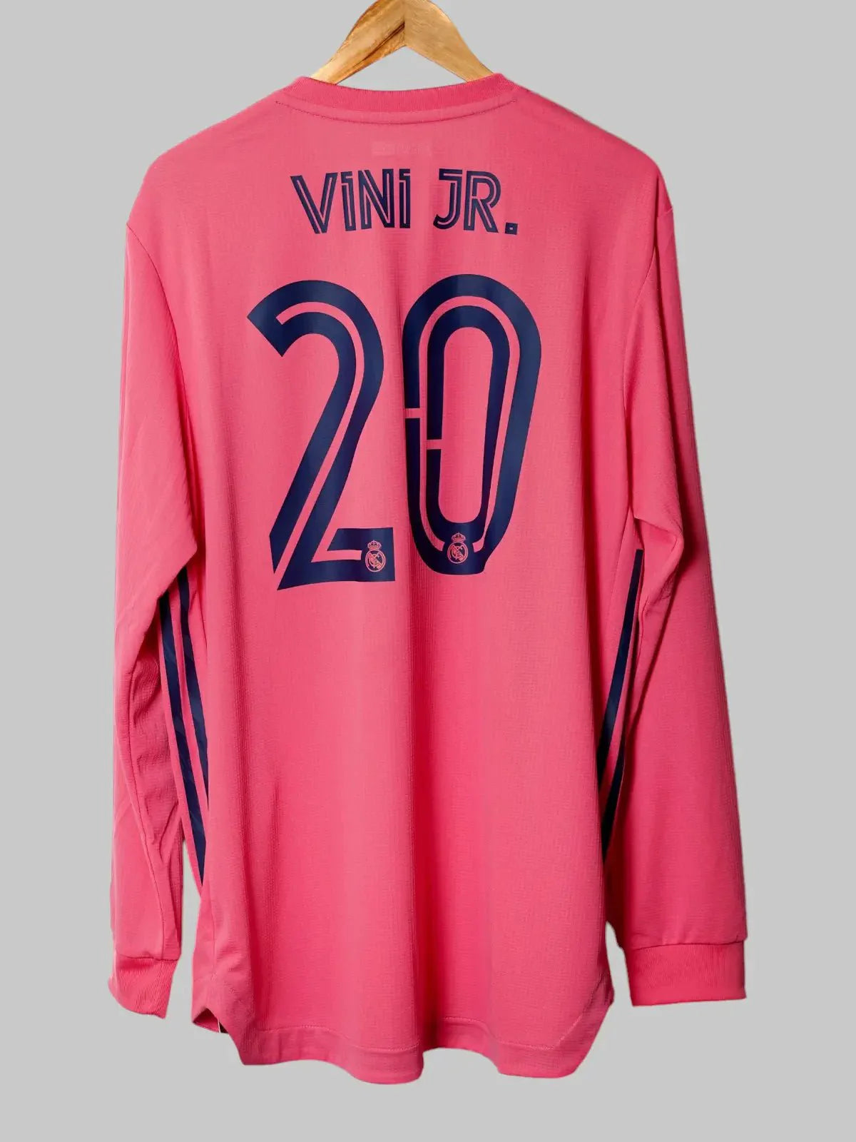 Real Madrid Away Shirt L/S 2020/21 Vini Jr. #20 Player Issue (XL)