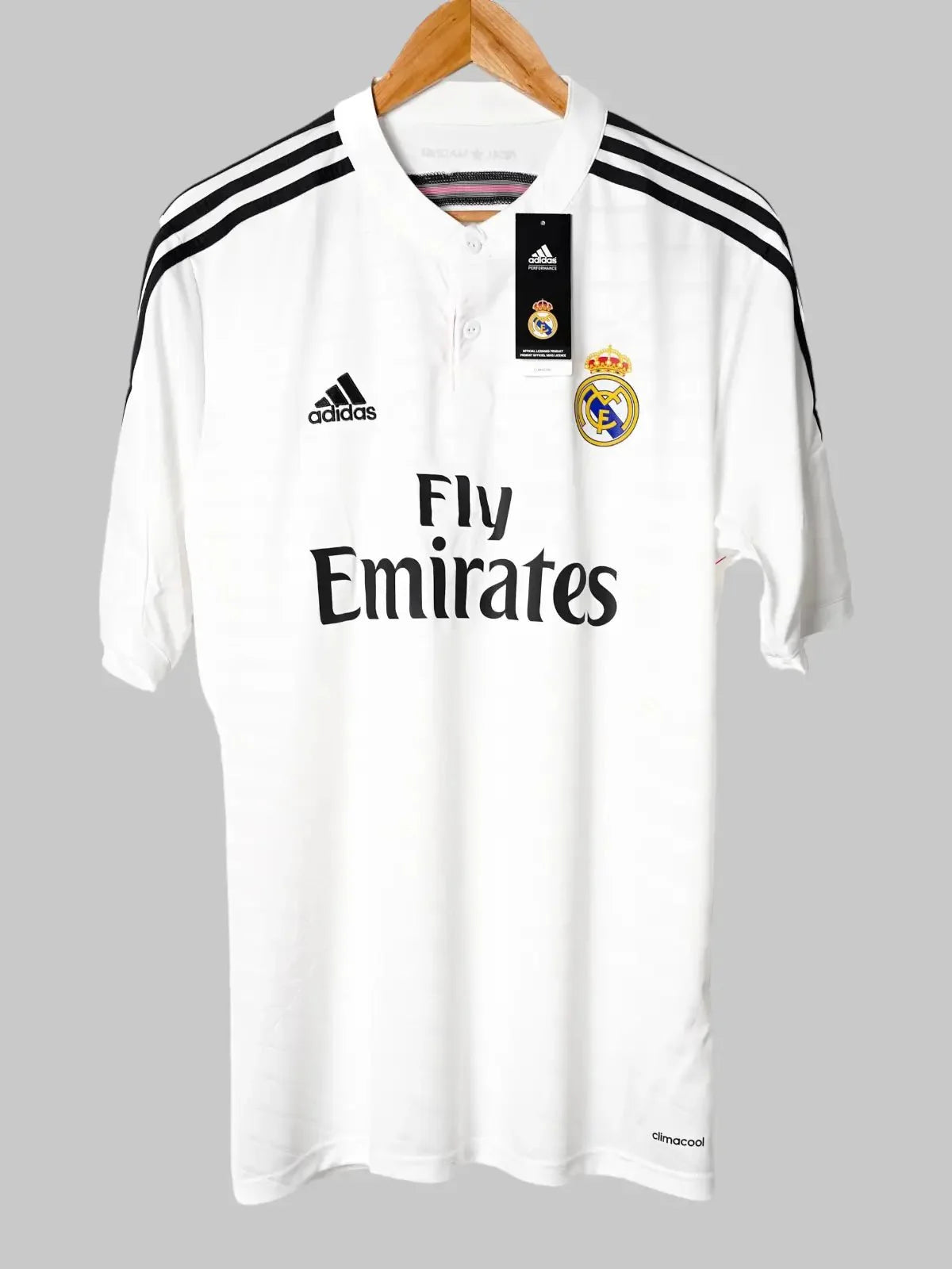 Real Madrid Home Shirt 2014/15 BNWT Sergio Ramos #4 (L)