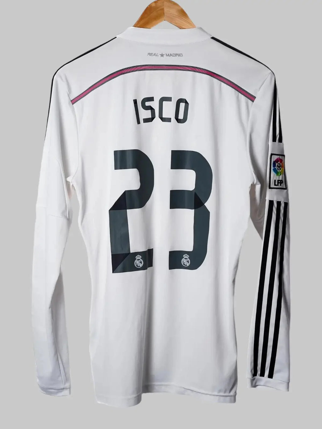 Real Madrid Home Shirt 2014/15 L/S Isco #23 (M)